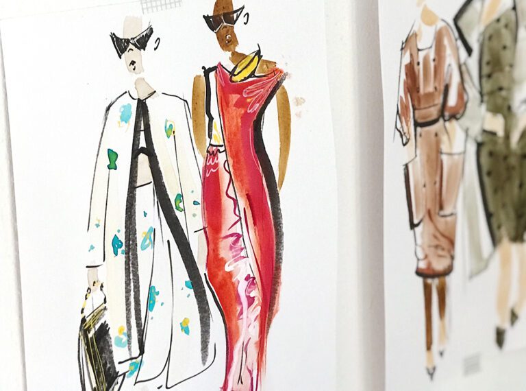 fashion drawings