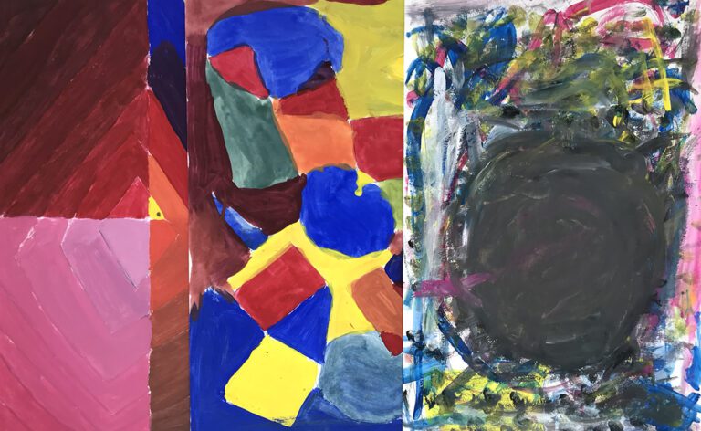 two artworks