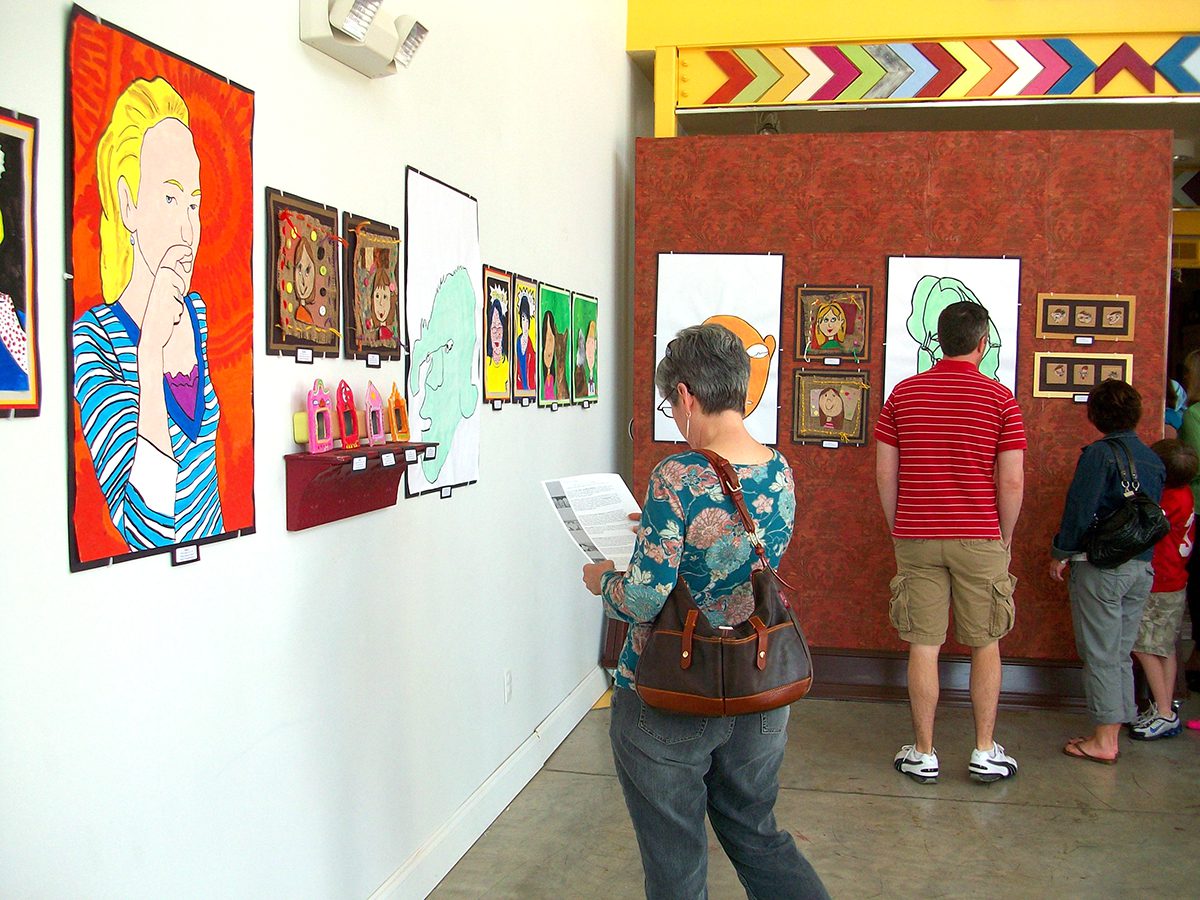 art in local studio
