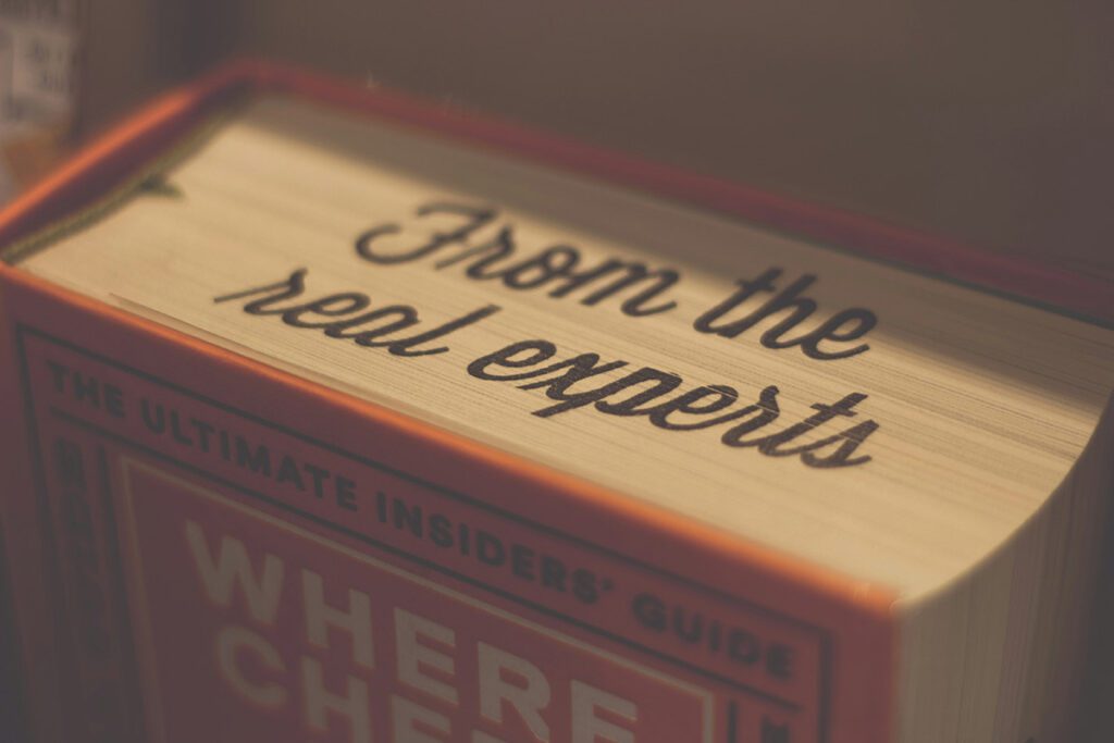 experts book