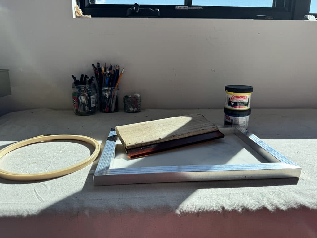screen printing materials