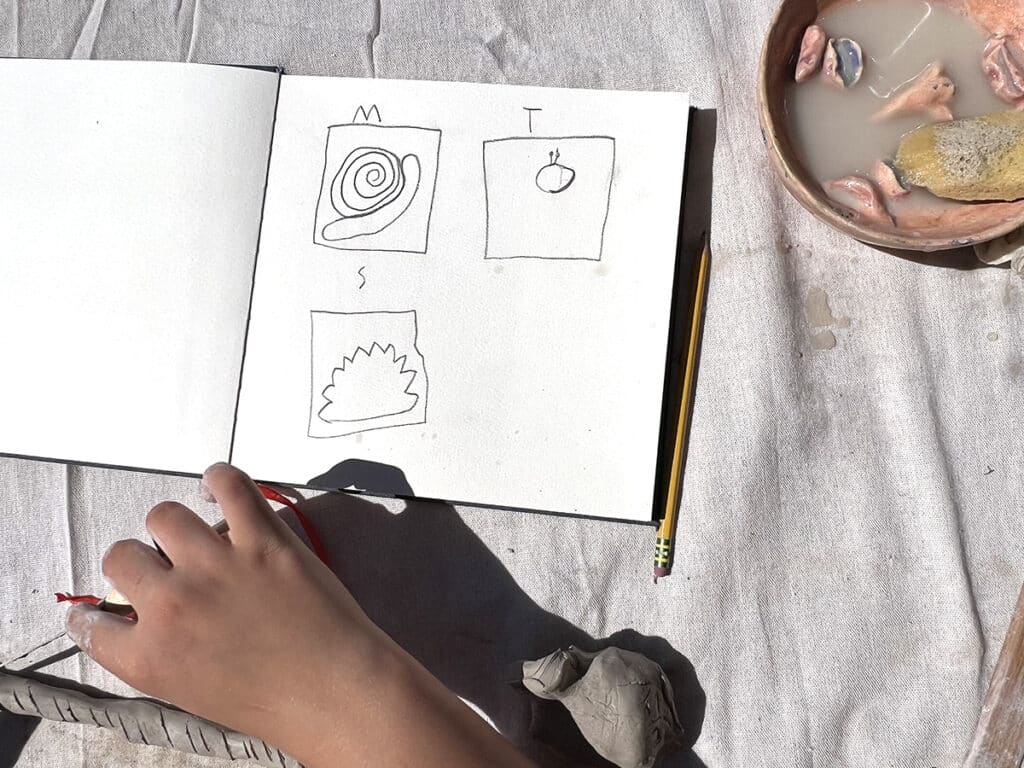 clay sketches