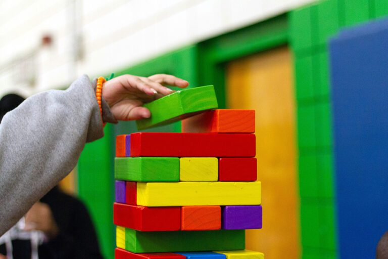 colored jenga