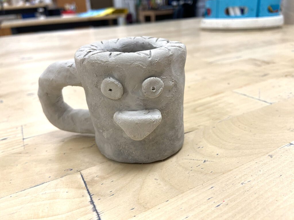 clay mug