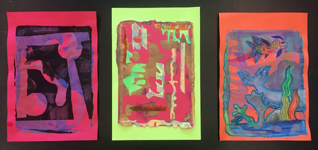 student screen prints