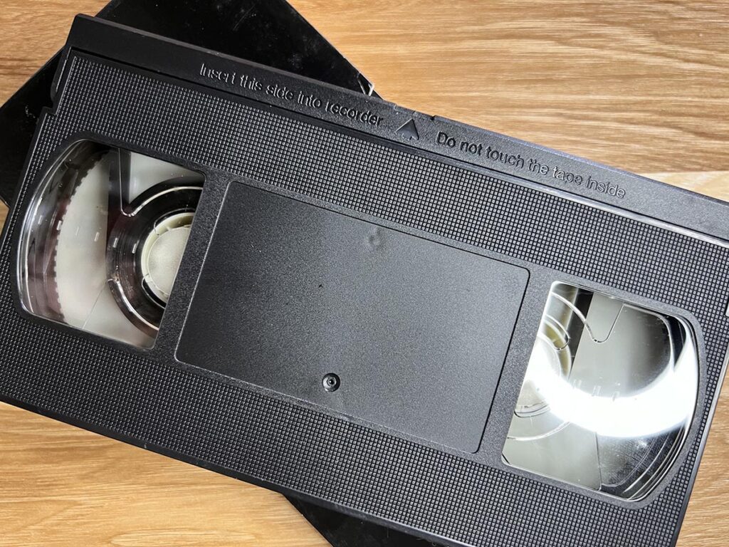 VHS tapes