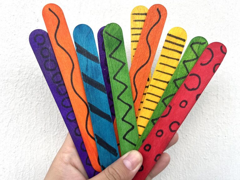 wooden craft sticks
