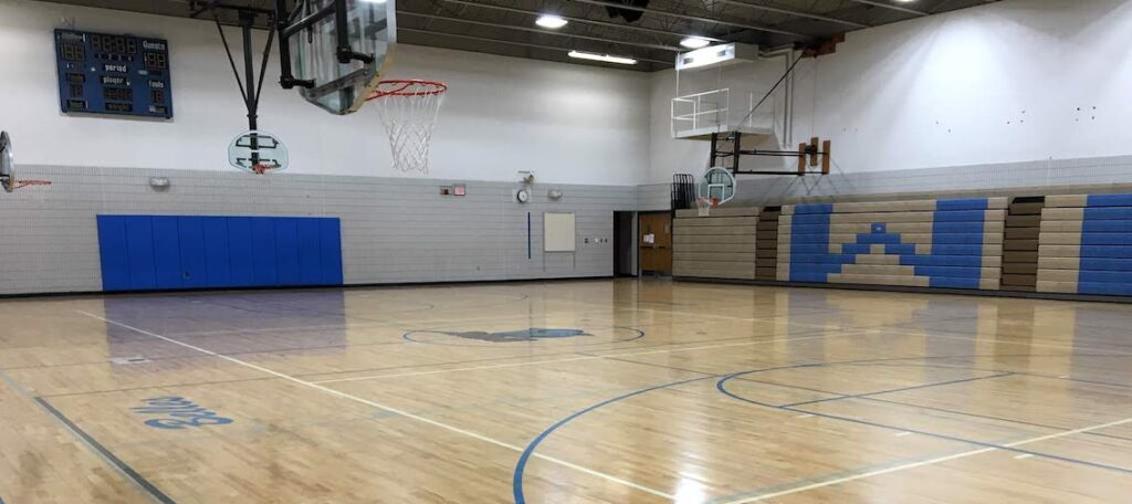 school gym