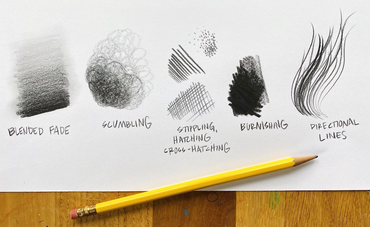 Pencil techniques