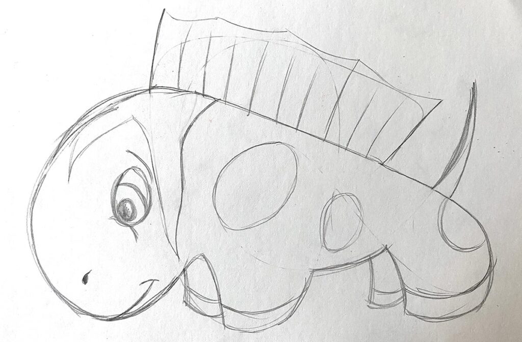scribble drawing 