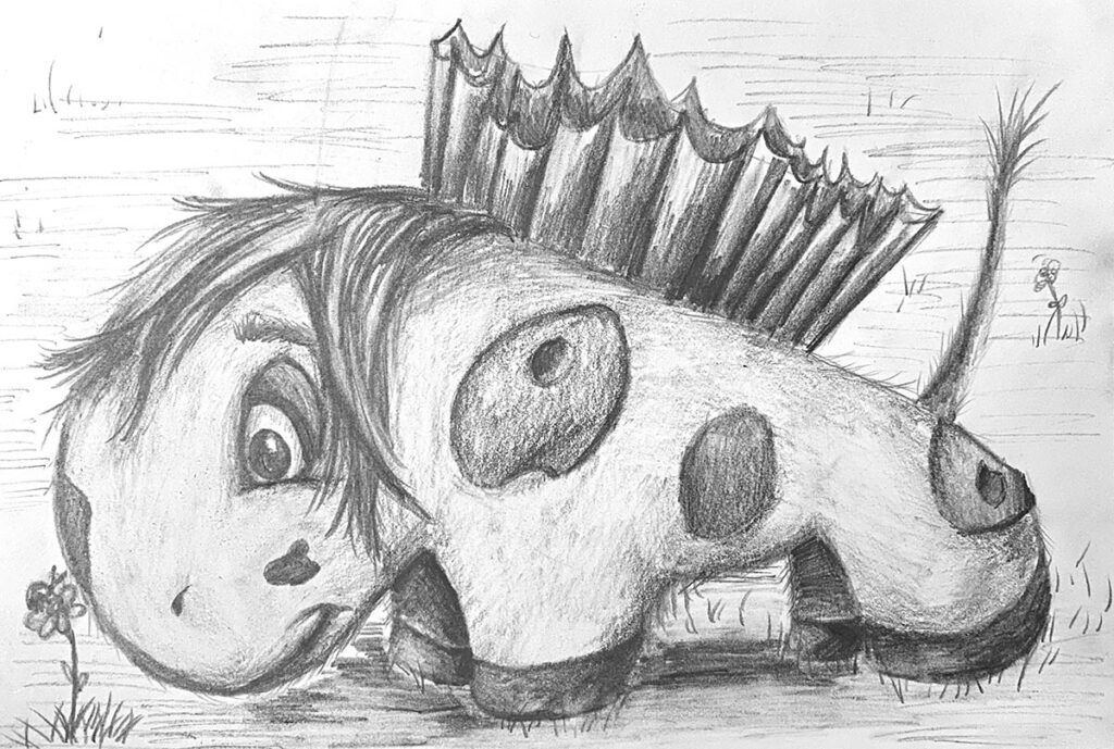 scribble drawing 