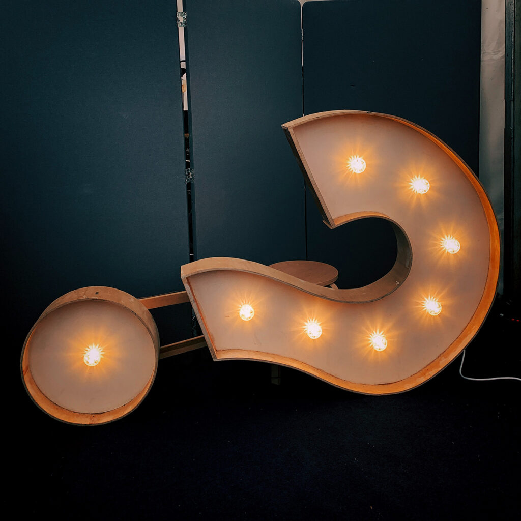 question mark sign