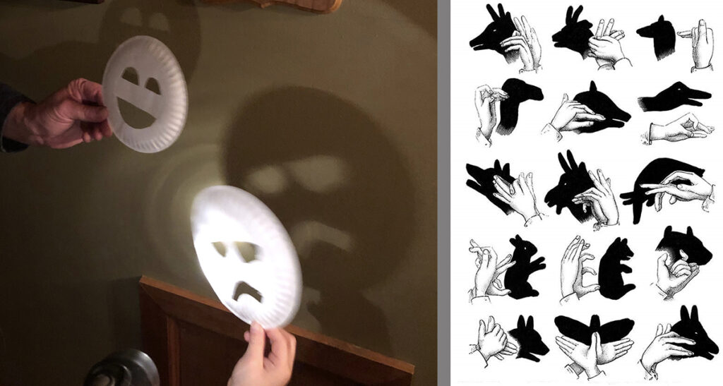 shadow puppets