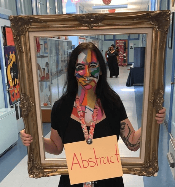 abstract costume