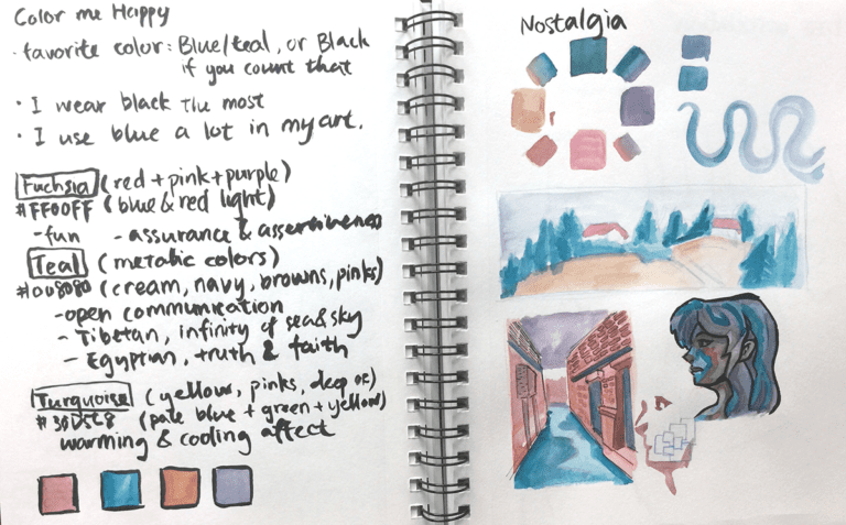 nostalgia color scheme