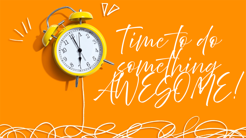 clock and quote
