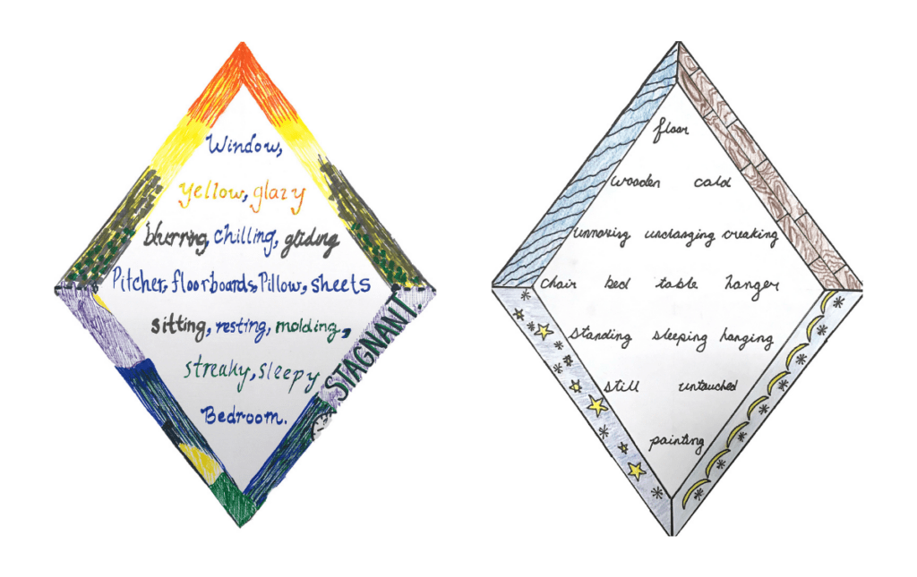 diamante poem
